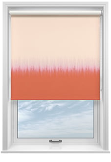 Petal & Block Monsoon Mist, Sunset - Twist & Fit Roller Blind